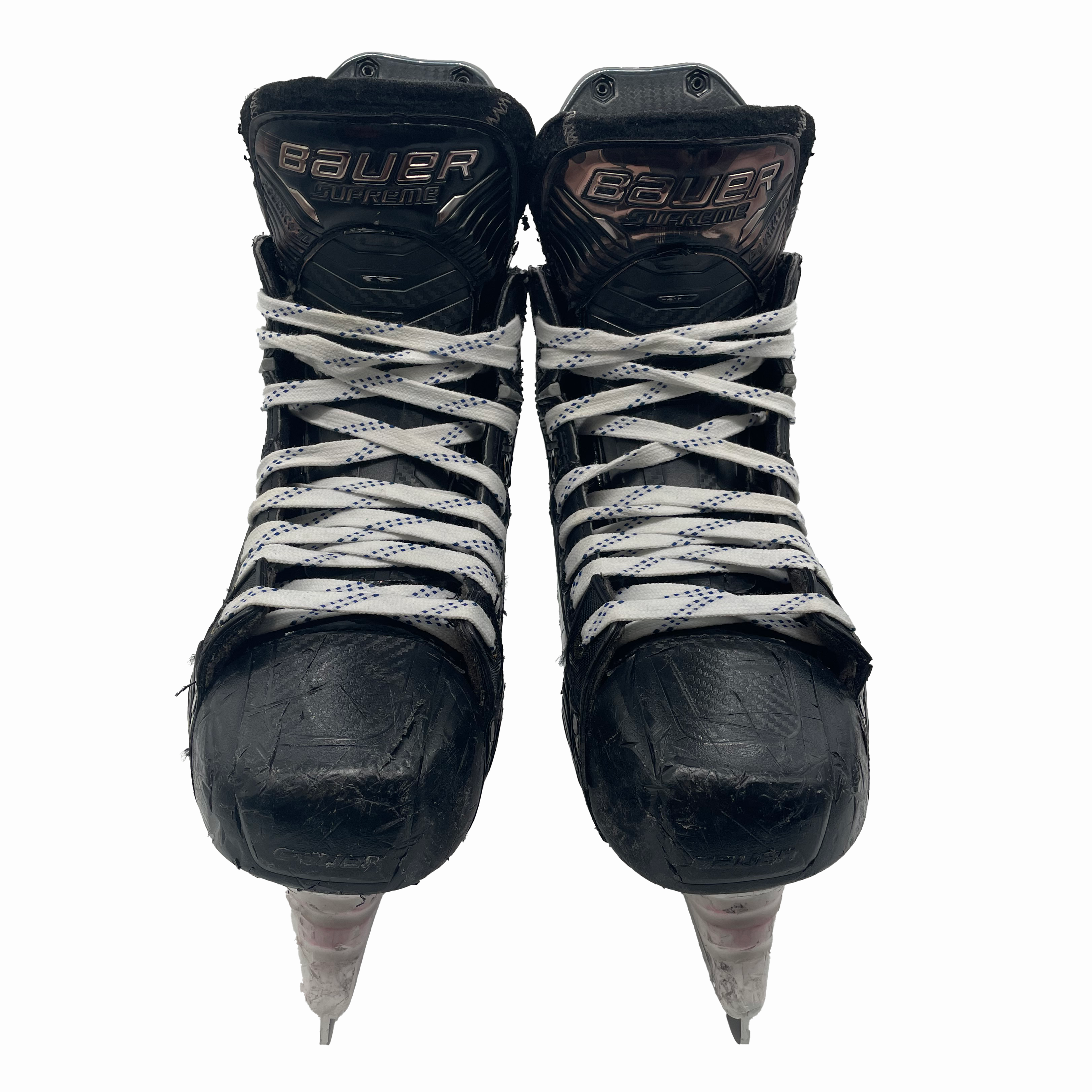 Bauer Supreme Mach - Patins de hockey Pro Stock d'occasion - Taille 7,5 Fit 2